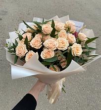 Букет Кремовые розы Латте в Кондратово